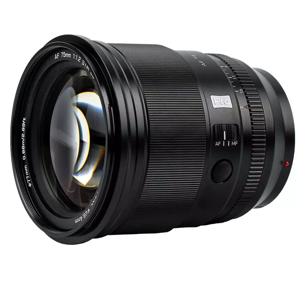 Объектив Viltrox AF 75mm F1.2 PRO E для Sony E (APS-C)