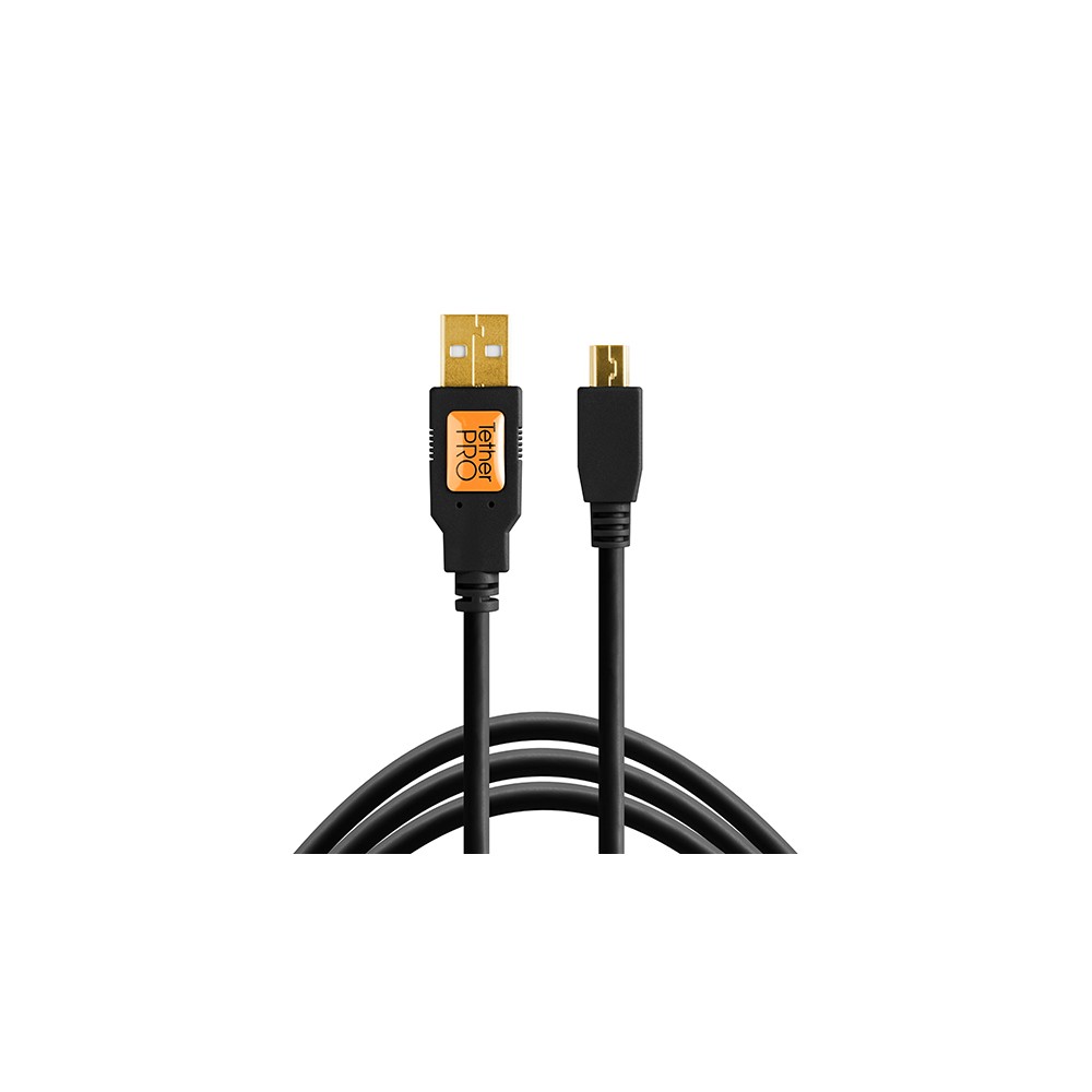 Кабель Tether Tools TetherPro USB 2.0 to Mini-B 5-Pin 30сm Black [CU5401]