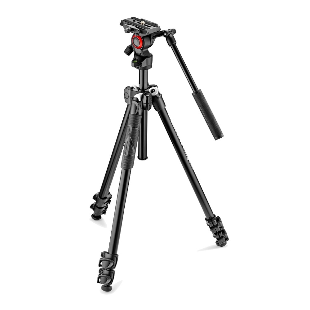 Штатив с видеоголовкой Manfrotto MK290LTA3-V-BDL 290 Light Tripod Kit + PIXI Mini Camera Tripod