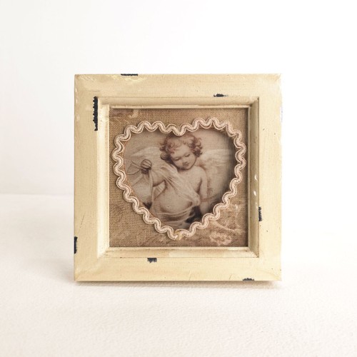 Фоторамка Walther Angel 10x10, дерево/стекло, бежевый (ZZ 010 C)