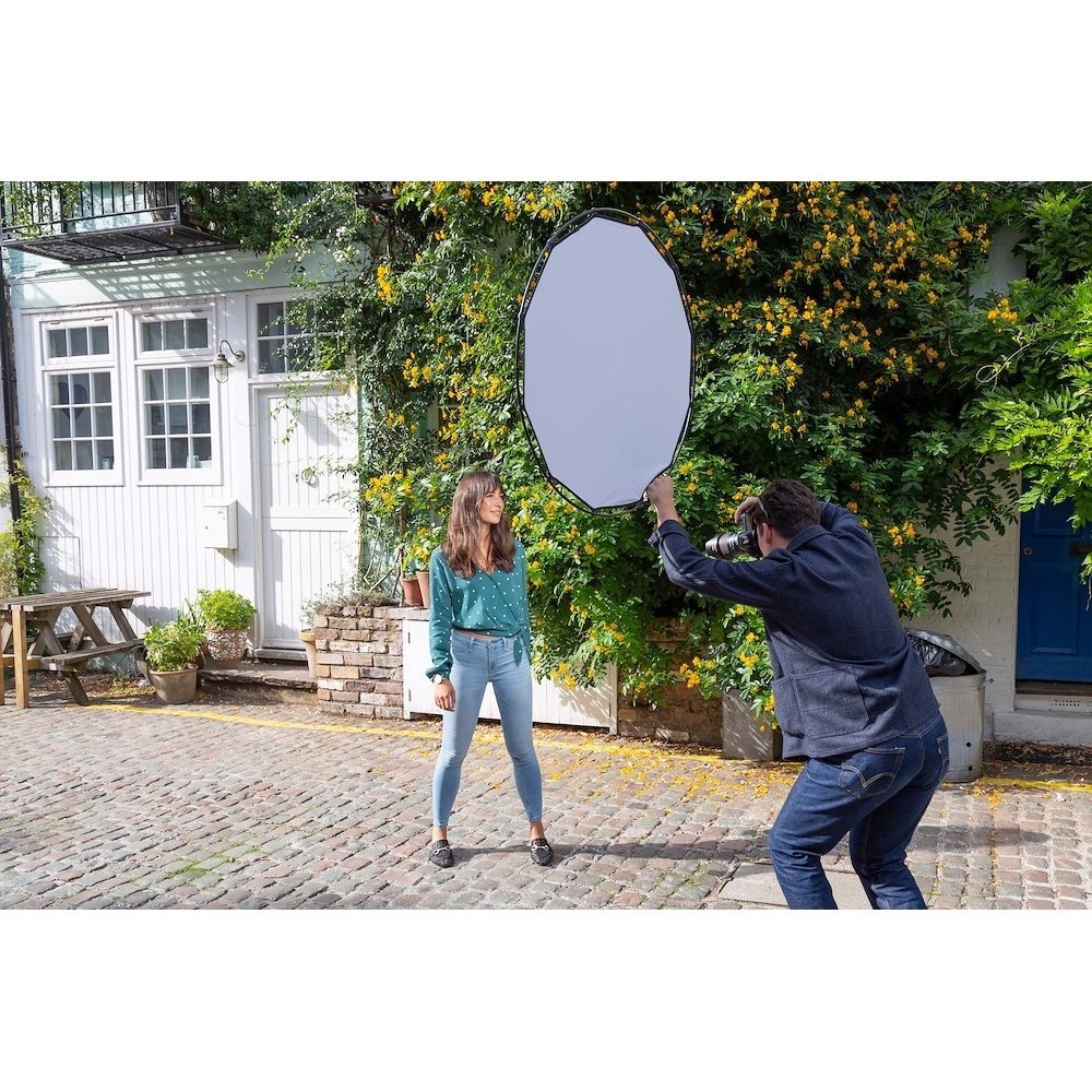 Отражатель Lastolite LL LR3300 HaloCompact Reflector 82cm серебро/белый