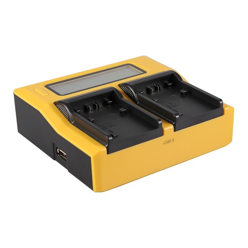 Зарядное устройство Patona Dual LCD USB для 2х аккумуляторов Sony NP-FP50