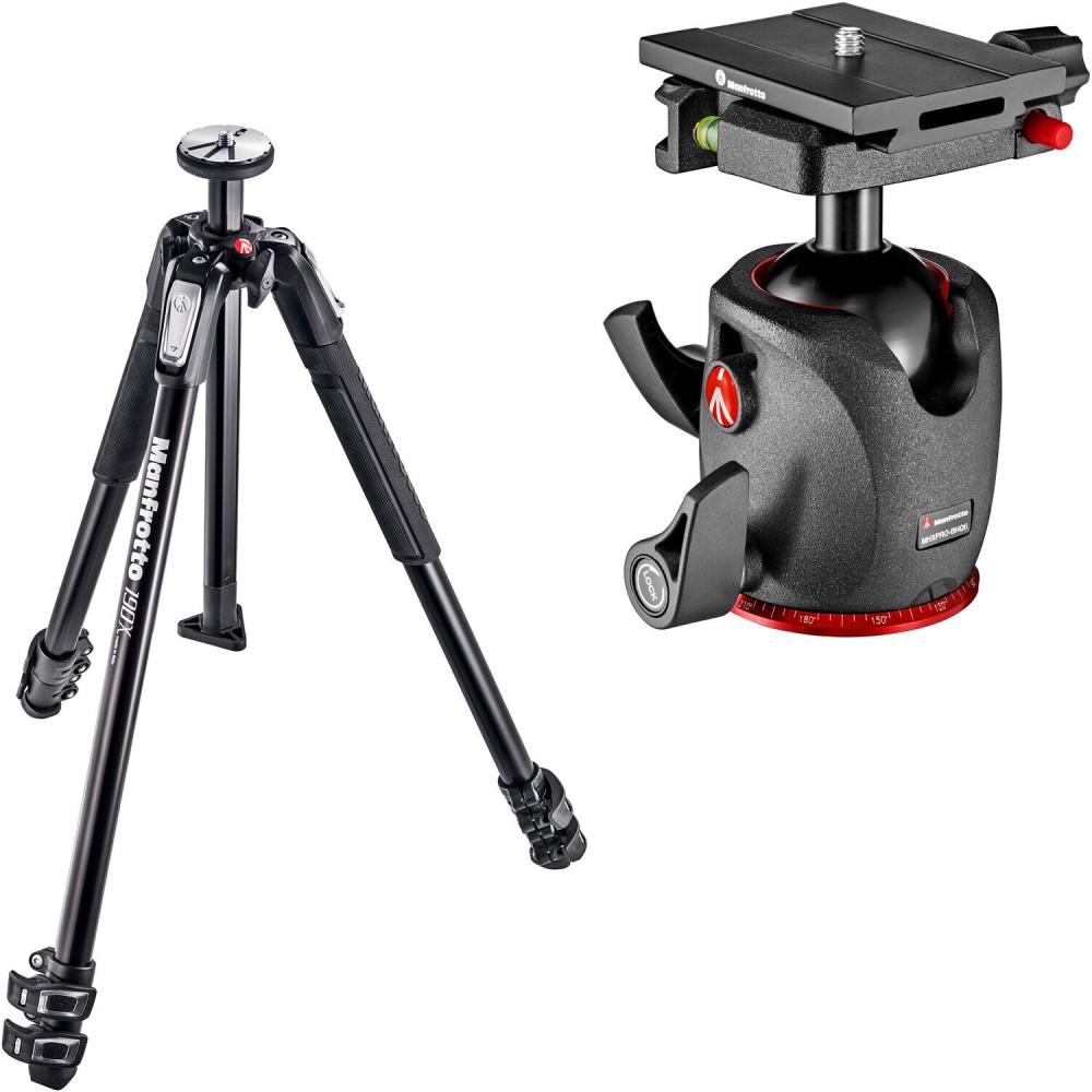 Штатив с головкой Manfrotto MT190X3-BDL Aluminum Tripod XPRO Magnesium Ball Head Kit