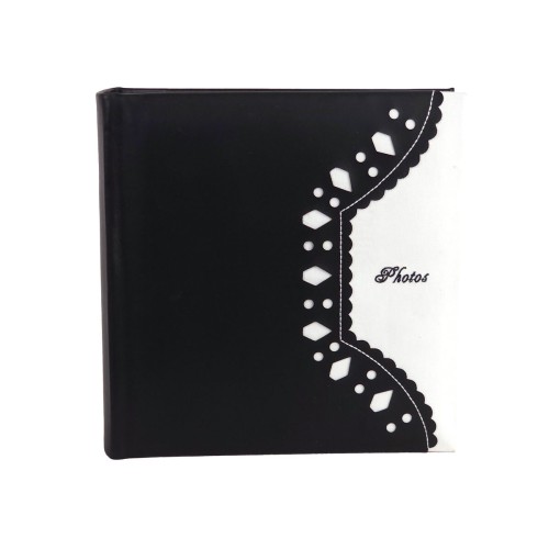 Фотоальбом Image Art серия 055 10x15 на 200 фото, с кармашками, экокожа, черный (ВВМ46200/2)