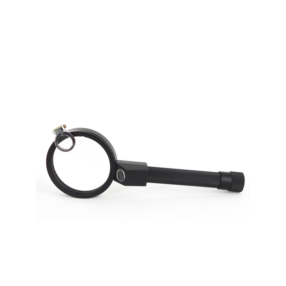 Лупа криминалистическая БелОМО 2,5х-6х с подсветкой, 68 мм