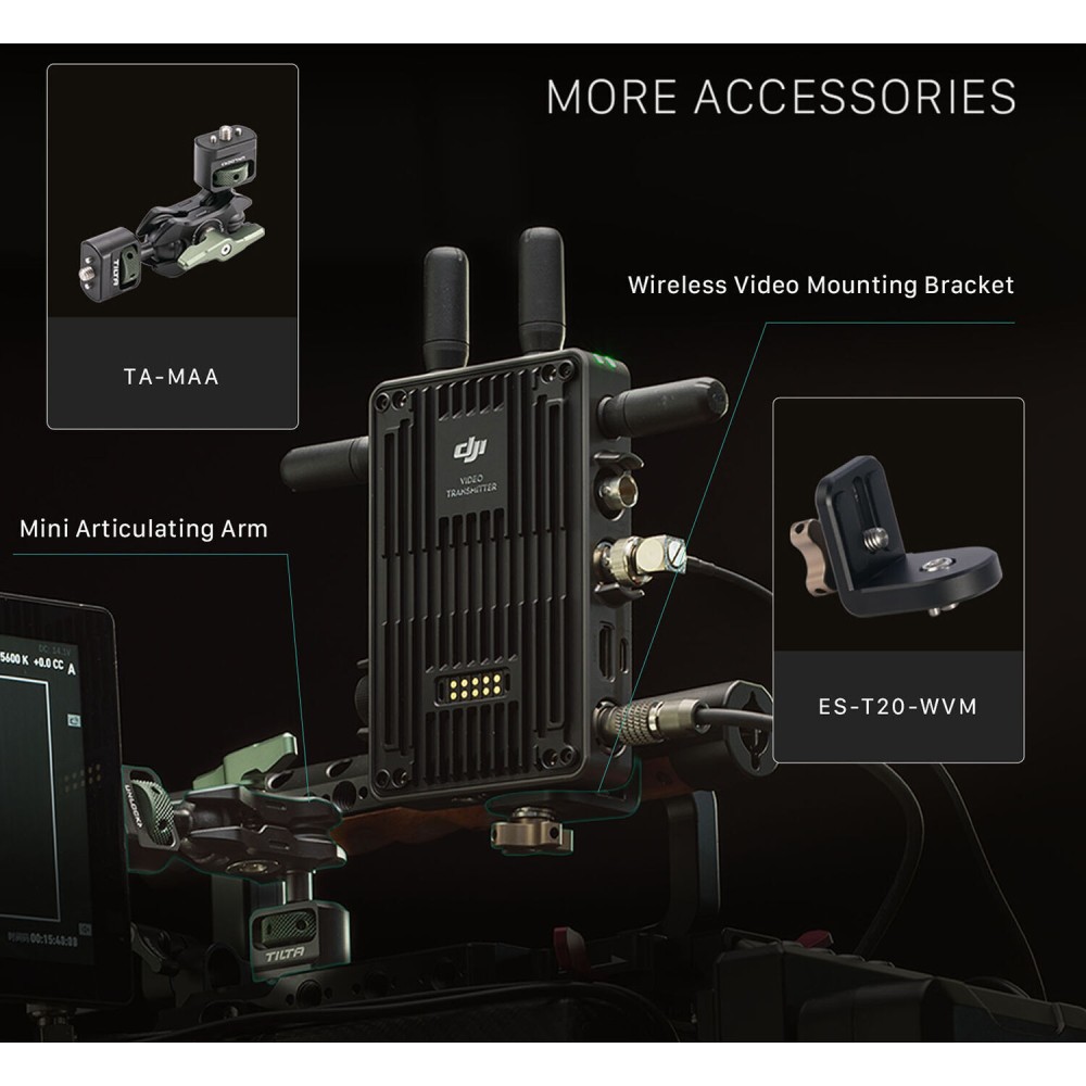 Батарейная площадка Tilta V Mount для DJI видео трансмиттера