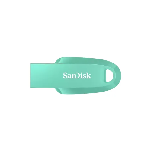 Флеш-накопитель SanDisk Ultra Curve USB 3.2 Gen1 64GB, R 100 МБ/с зеленый