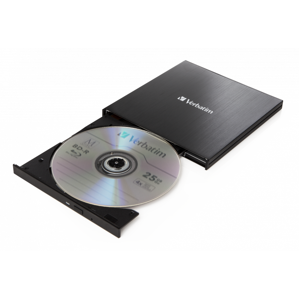 Привод внешний Verbatim Slimline Blu-ray Writer USB 3.2