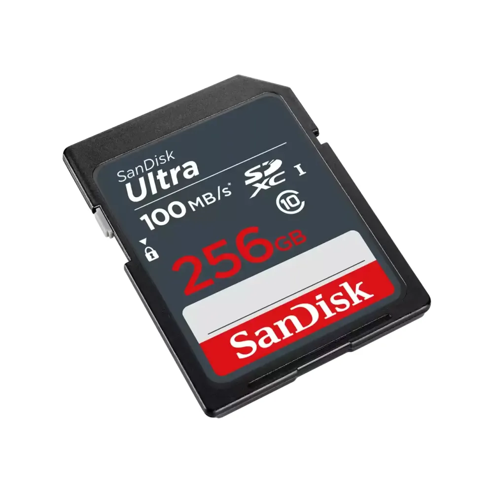 Карта памяти SanDisk Ultra SDXC 256GB, R 100 МБ/с