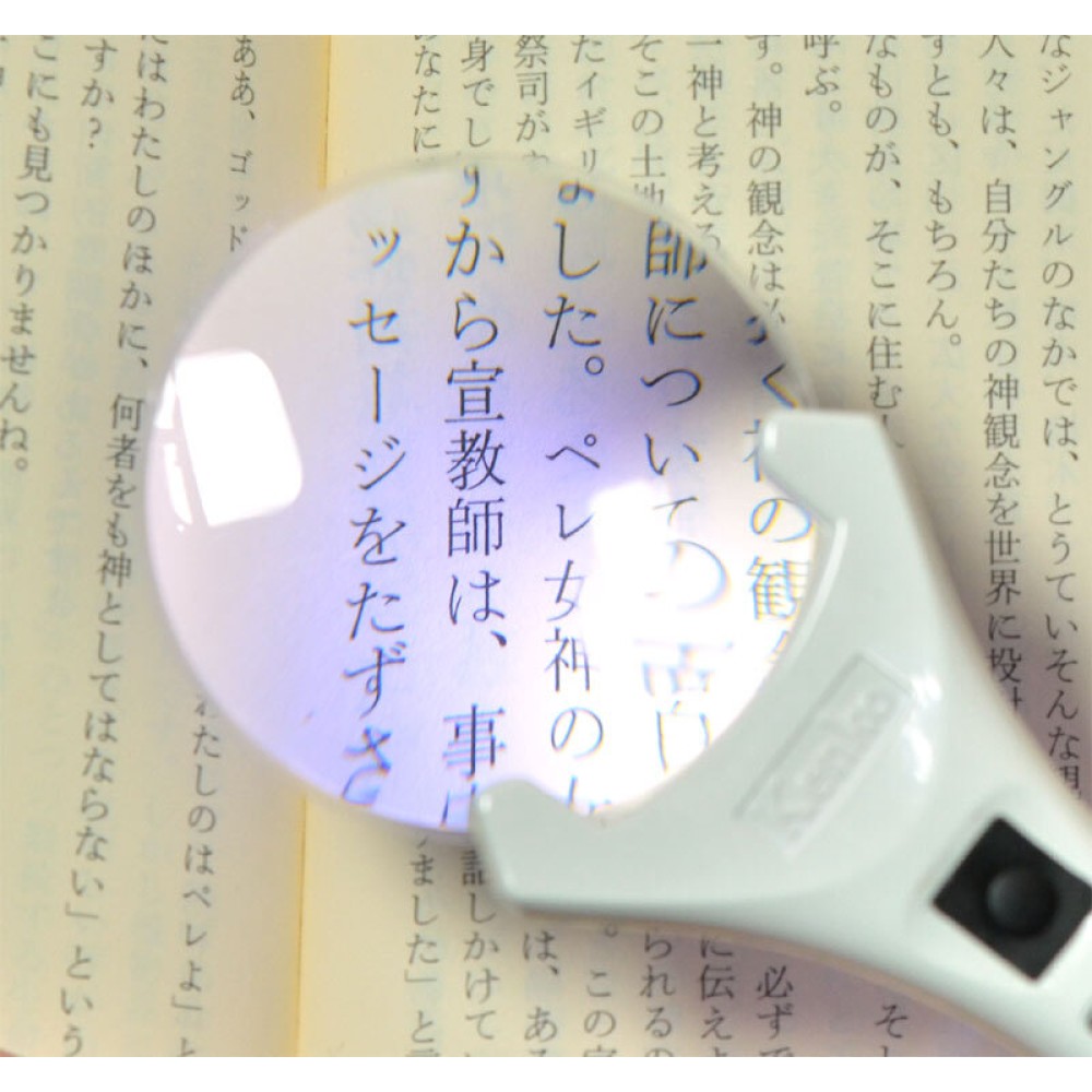 Лупа Kenko PKC-011 50MM двойной фокус 3х/4.5х/c подсветкой