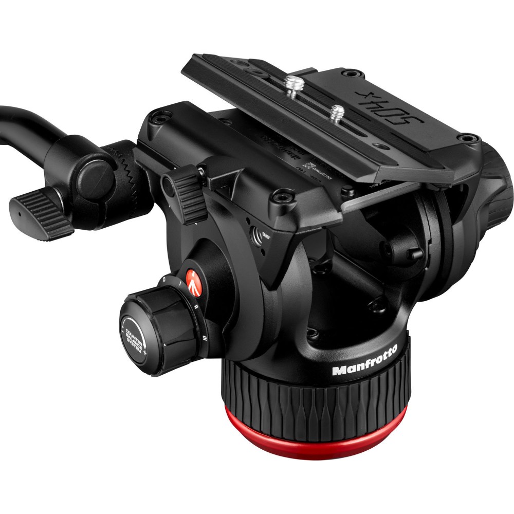 Видеоштатив Manfrotto MVK504XTWINFA голова 504X, штатив 645 Fast + монопод MVMXPROA4