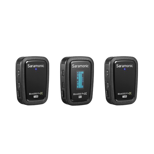 Радиосистема Saramonic Blink500 ProX B2R TX+TX+RX приемник + 2 передатчика с записью, разъем 3,5 мм