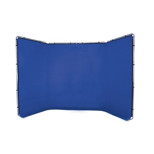 Фон панорамный Lastolite LL LB7943 хромакей синий на раме (4x2,3 м)