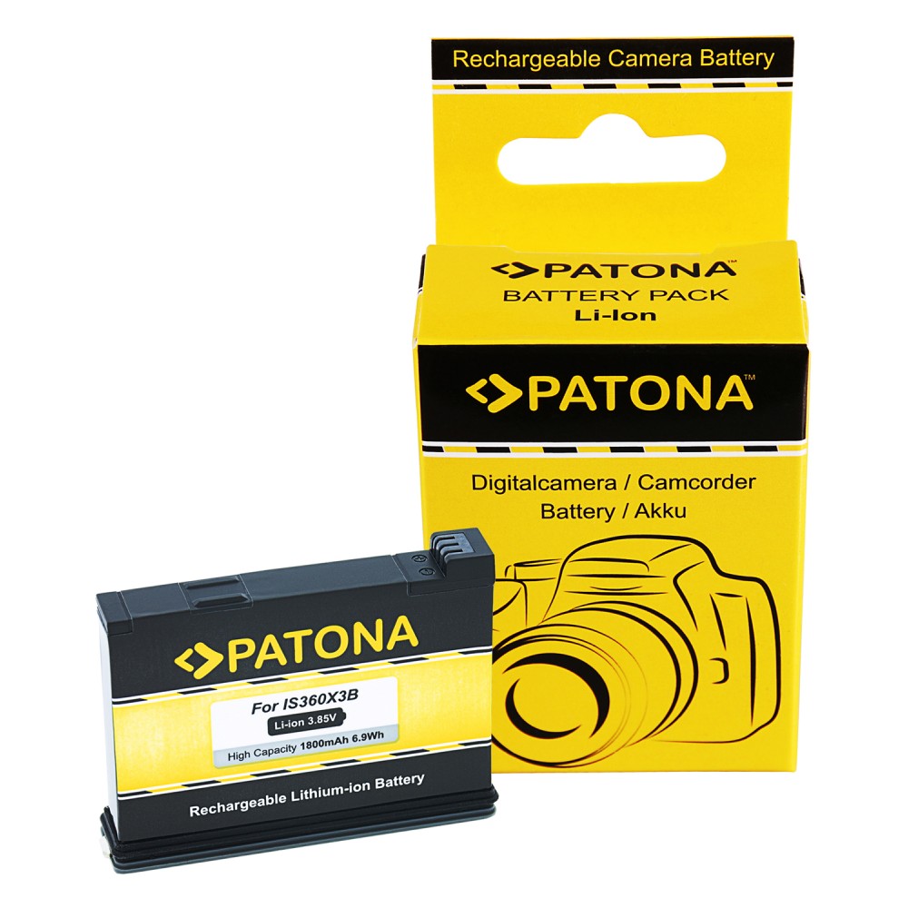 Аккумулятор Patona для Insta360 X3 CINAQBT/A