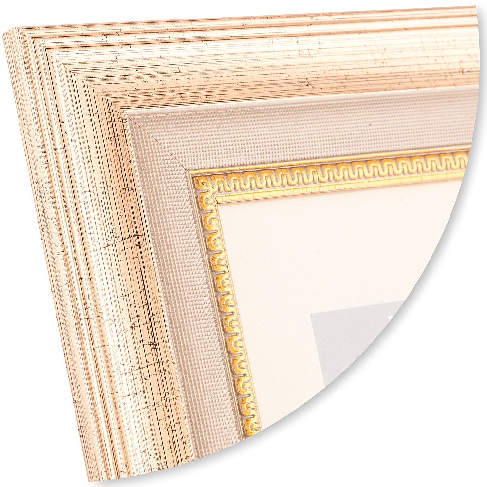Фоторамка Innova Durham Gold Multi 30x40 с паспарту 8x7, 10x10, 10x15, пластик/стекло, золотистый (P