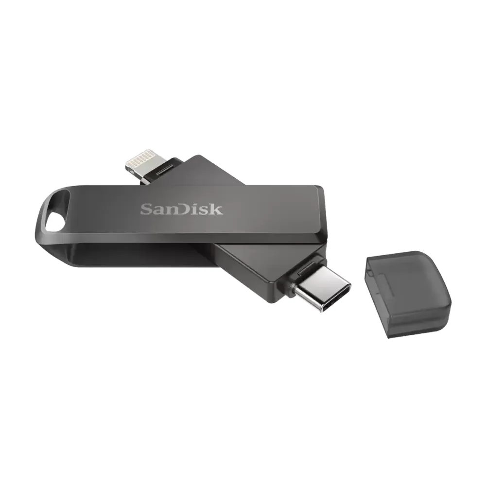 Флеш-накопитель SanDisk iXpand Flash Drive Luxe USB 3.1 Gen1 Type-C/Lightning 128GB