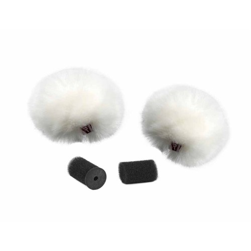 Ветрозащита Rycote White Ristretto Lavalier Windjammer - 2шт (RYC065554)