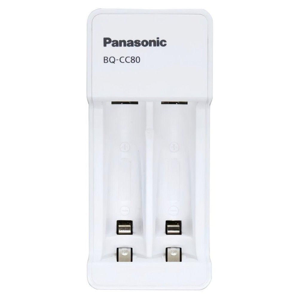 Зарядное устройство Panasonic Basic K-KJ80MCC20USB для 2 акк АА/ААА Ni-MH с USB-выходом + 2шт АА 190