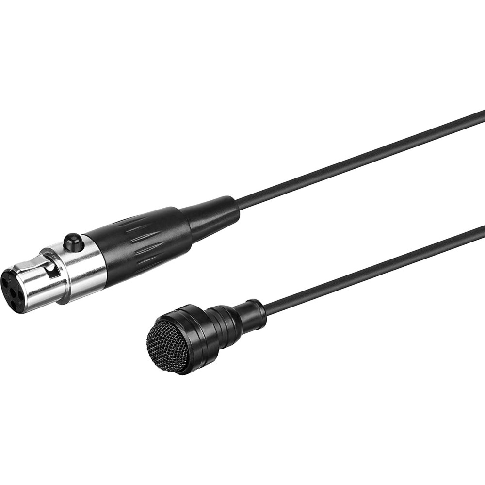 Микрофон петличный Saramonic DK5E влагозащищенный TA4F Mini XLR 4-PIN для радиосистем SHURE, TOA, Li