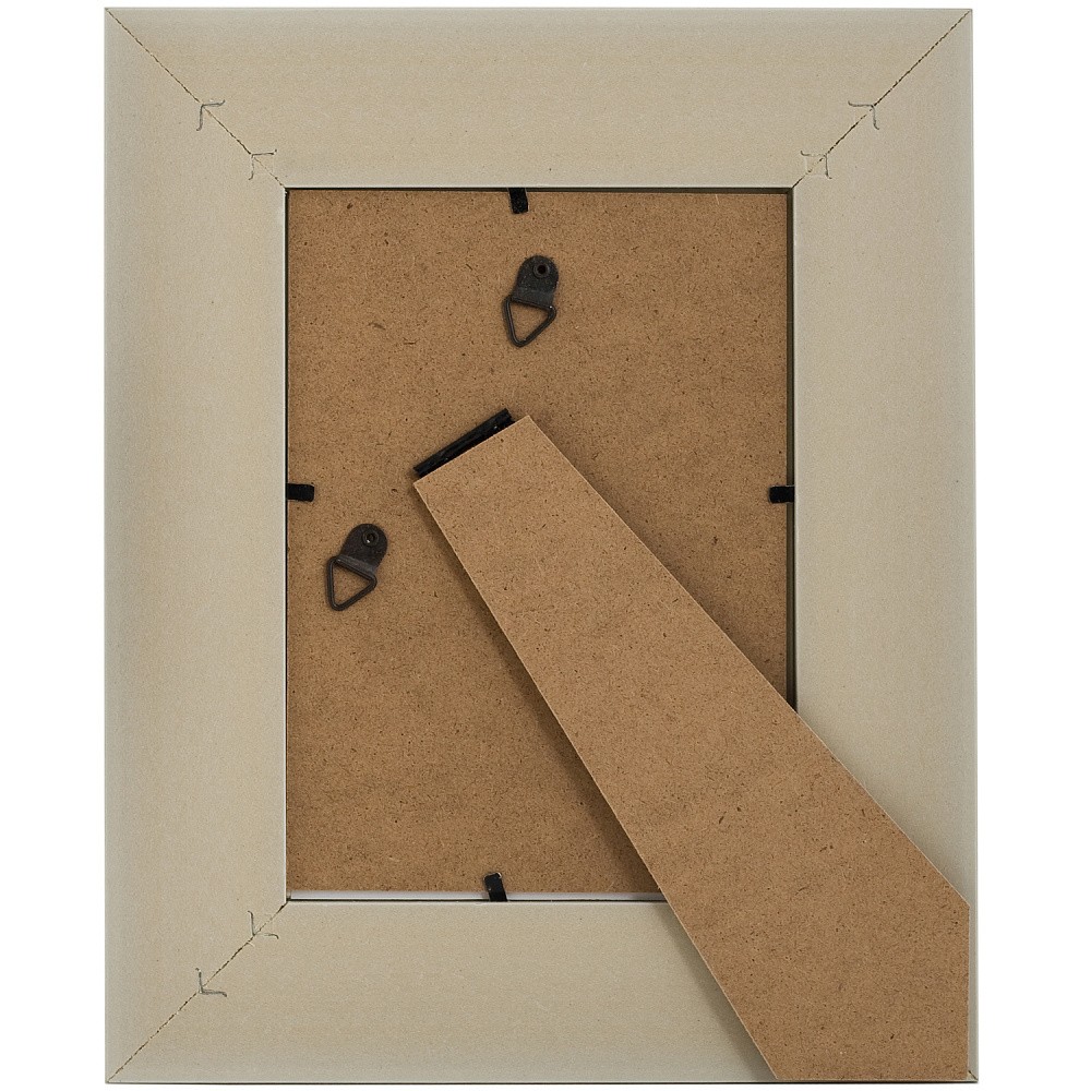 Фоторамка Innova Durham Silver 15x20 с паспарту 10x15, пластик/стекло, серебристый (PI8683)