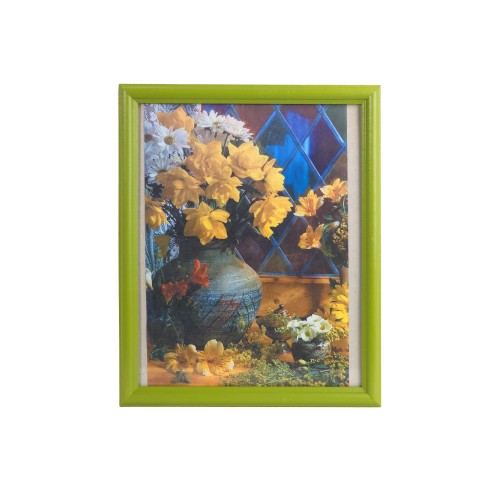 Фоторамка 24x30, дерево/стекло, фисташковый (802140)