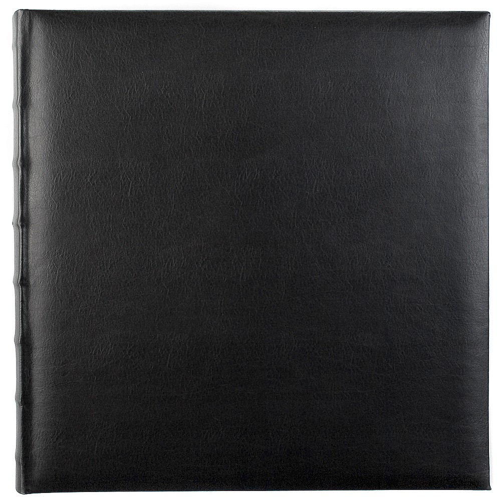 Фотоальбом Innova Bonded Leather 36х36 на 60 стр., под уголки, винил, черный (Q609935)