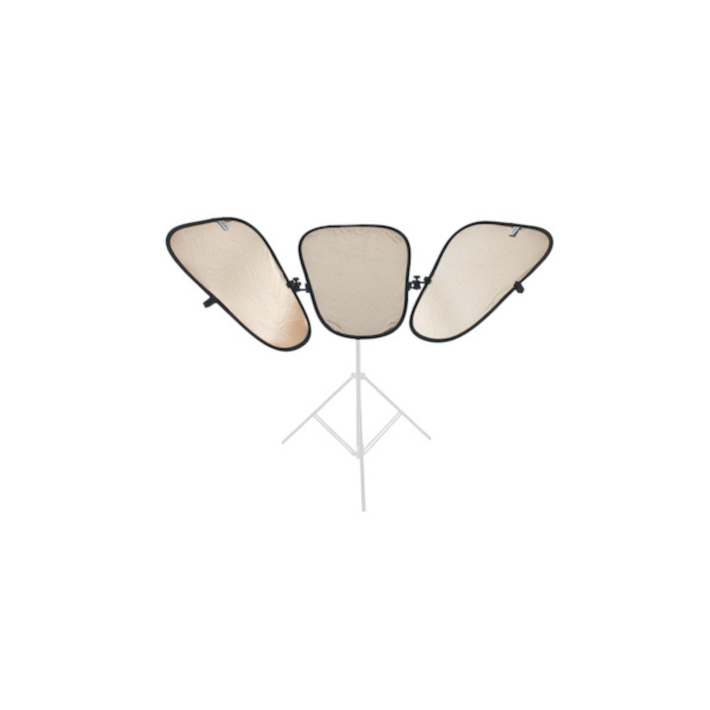 Трифлектор Lastolite LL LR2933 Triflector MKII из трех отражателей золото/серебро с креплением