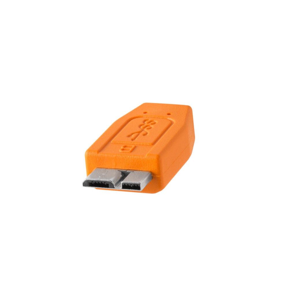 Кабель Tether Tools TetherPro USB-C to USB 3.0 Micro-B 4.6m Orange [CUC3315-ORG]