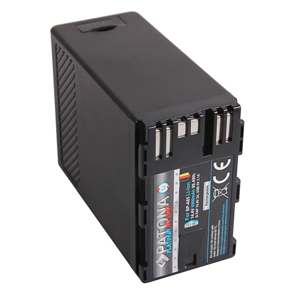 Аккумулятор Patona Platinum аналог Canon BP-A65