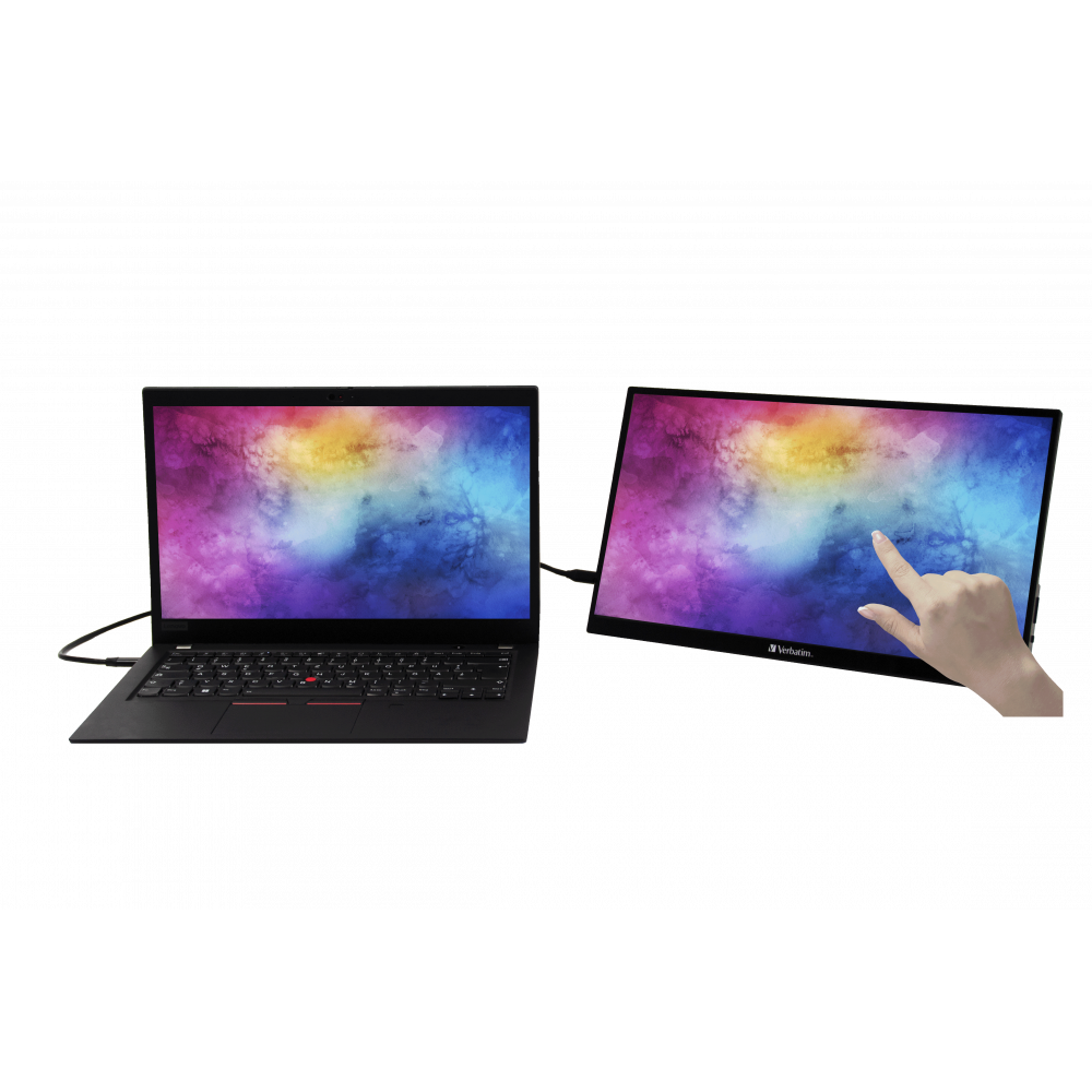 Портативный сенсорный монитор Verbatim PMT-15 Portable Touchscreen Monitor 15.6" Full HD 1080p