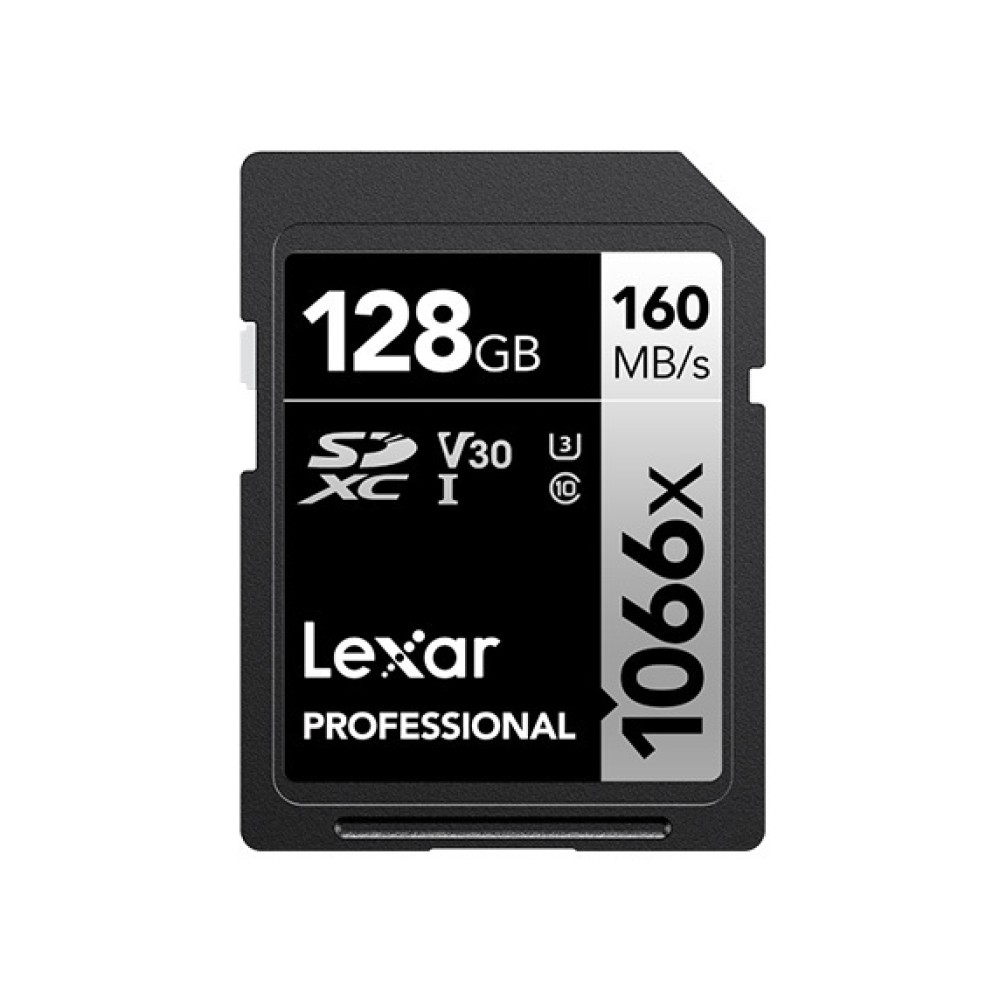 Карта памяти Lexar Professional 1066x Silver SDXC 128GB UHS-I U3 V30, R/W 160/120 МБ/с