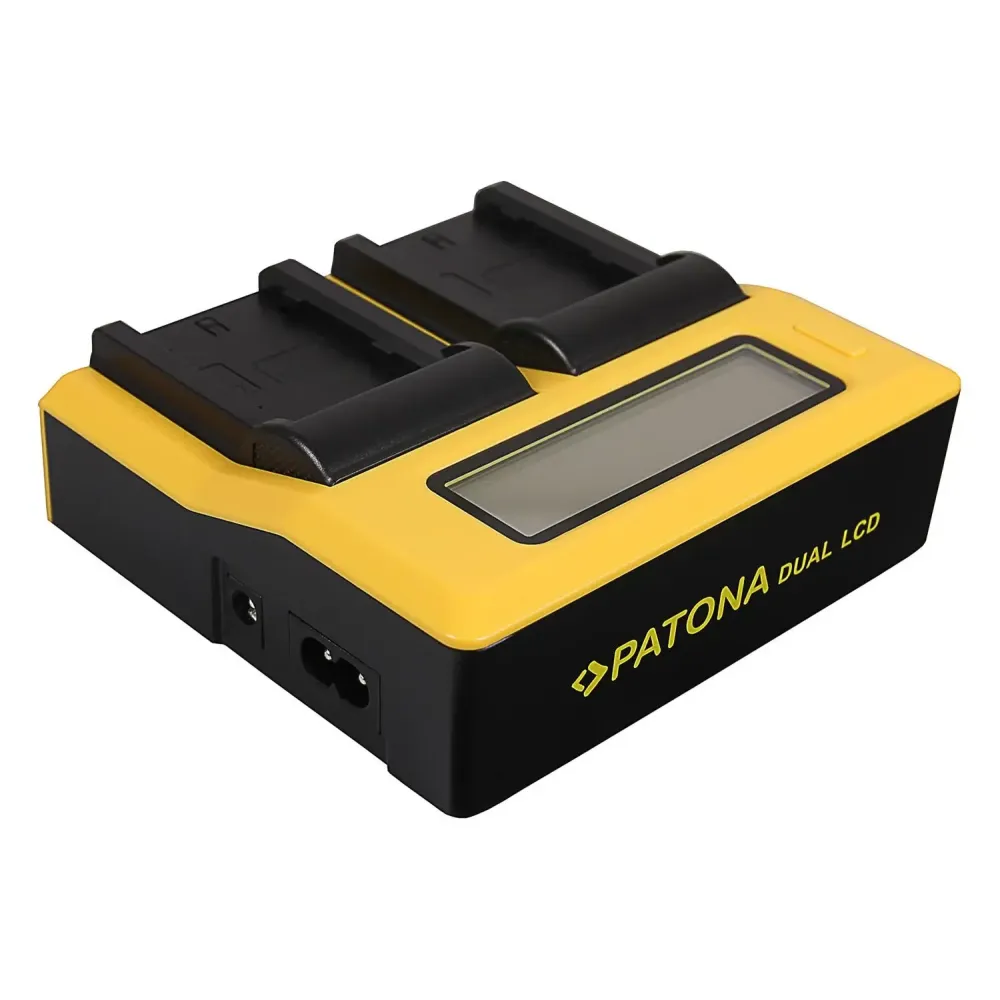 Зарядное устройство Patona Dual LCD USB для 2х аккумуляторов Fujifilm NP-W235