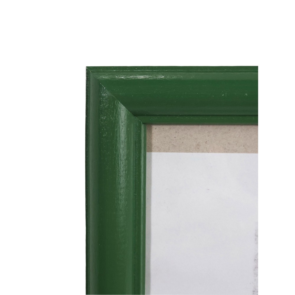 Фоторамка 24x30, дерево/стекло, зелёный (801140)