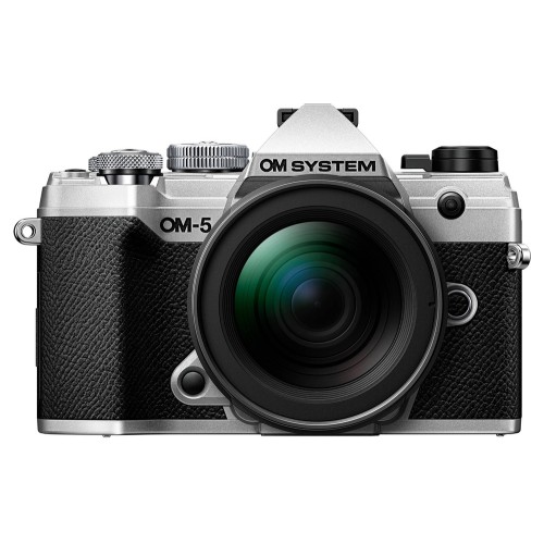 Фотоаппарат OM System OM-5 kit 12_45mm F4 Pro Silver