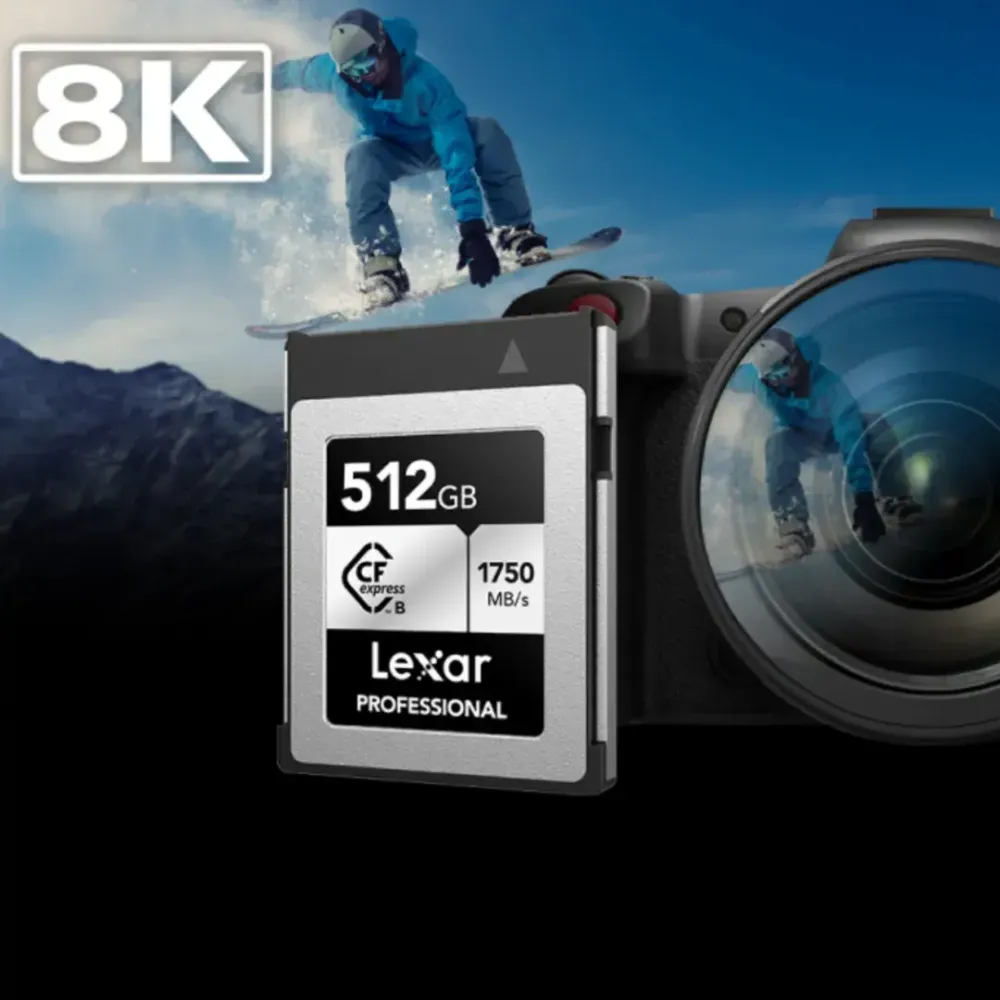 Карта памяти Lexar Professional Silver CFexpress Type B 512GB, R/W 1750/1300 МБ/с