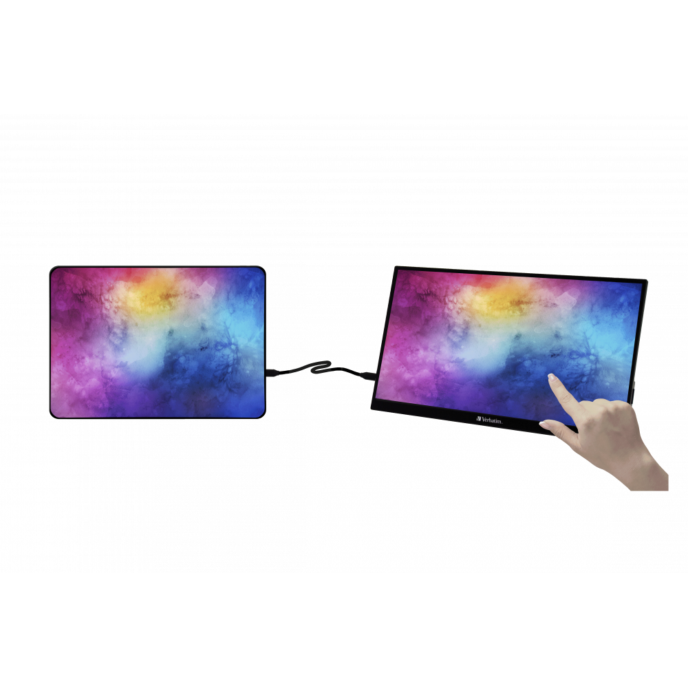 Портативный сенсорный монитор Verbatim PMT-14 Portable Touchscreen Monitor 14" Full HD 1080p