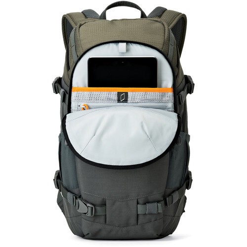 Рюкзак Lowepro Flipside Trek BP 250 AW серый/темно-зеленый