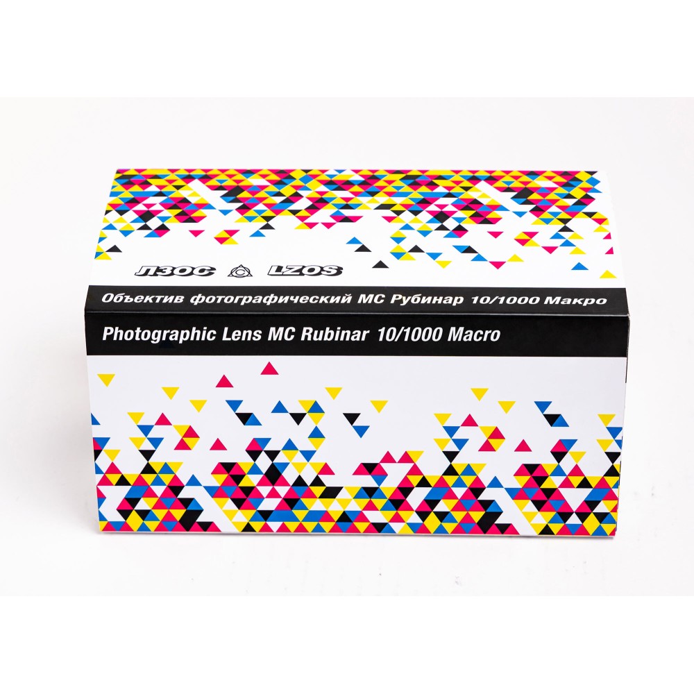 Объектив МС Рубинар 10/1000 Макро M42 (01026)