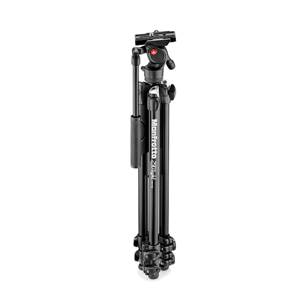 Штатив с видеоголовкой Manfrotto MK290LTA3-V-BDL 290 Light Tripod Kit + PIXI Mini Camera Tripod