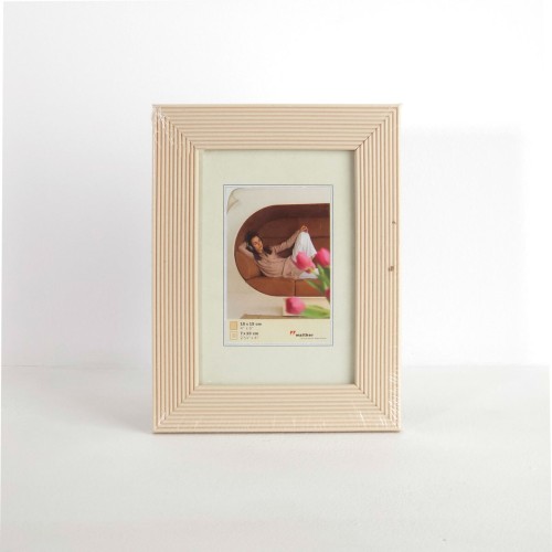 Фоторамка Walther Grado 10x15, дерево/стекло, бежевый (HI 015 С)
