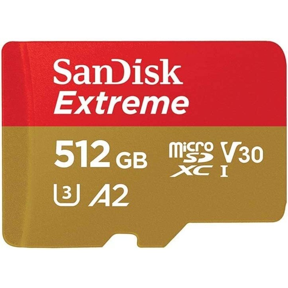 Карта памяти SanDisk Extreme Pro SDXC 512GB UHS-I U3 V30 A2, R/W 160/90 МБ/с