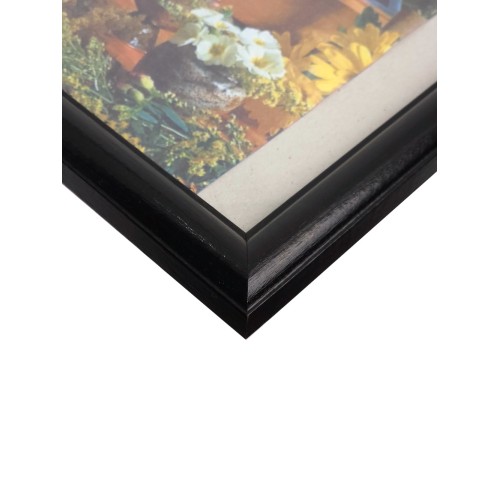 Фоторамка 24x30, дерево/стекло, чёрный (801110)