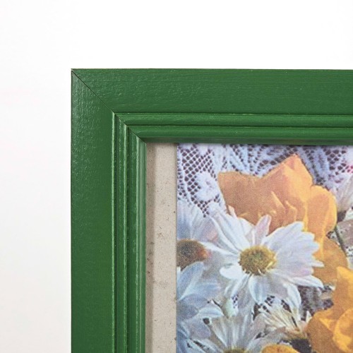 Фоторамка 24x30, дерево/стекло, зелёный (802140П)