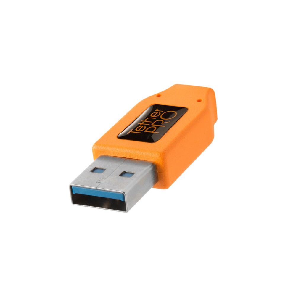 Кабель Tether Tools TetherPro USB 3.0 to Micro-B 4.6m Orange [CU5454]