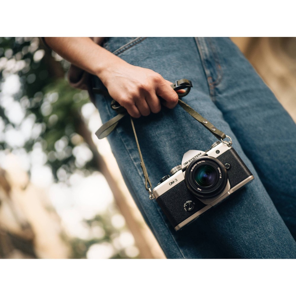 Фотоаппарат OM System OM-3 kit 12_45mm F4 Pro серебристый