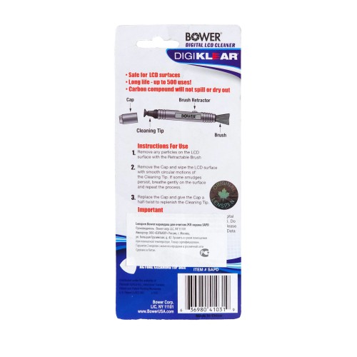 Карандаш Lenspen Bower для очистки ЖК-экрана SAPD