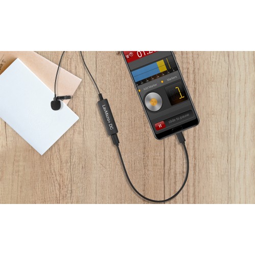Микрофон петличный Saramonic LavMicro+ DC, разъем Lightning, Type-C, USB-A